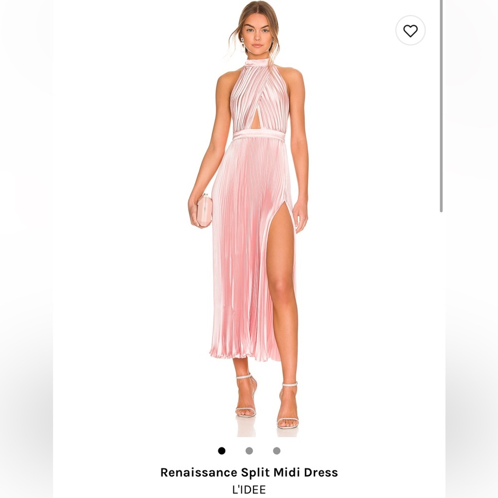 Renaissance Split MIDI dress L’IDEE Size Small